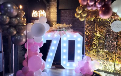 70th birthday celebration party