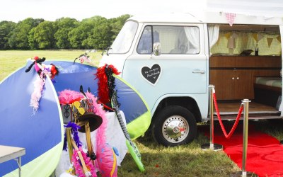 Campervan photobooth hire north west