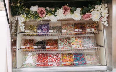 Pick N Mix Sweet Van-Inside