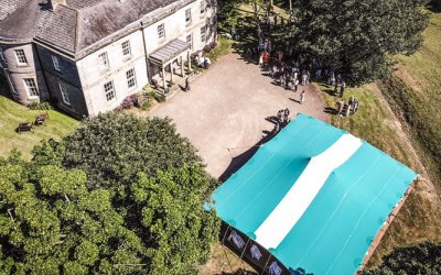 Berber tent marquee wedding