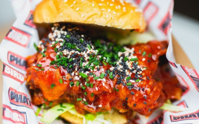 Korean Chicken Burger