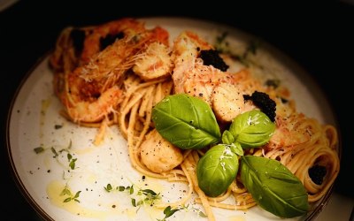 Seafood pasta