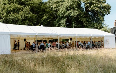 Luxury marquee exterior