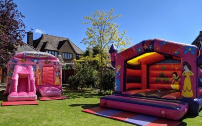 Princess Slide & Bounce and Princess Palace