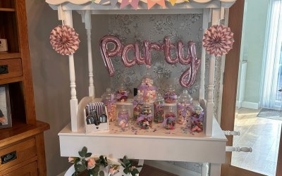 Decorative Candy Cart