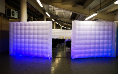 Inflatble Walling The Oval Cricket