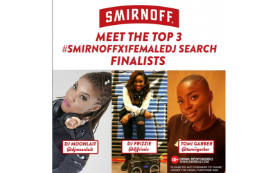 dj frizzie winning smirnoff female dj competition