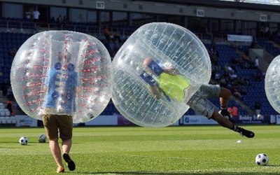 Bubble Football Zorb Hire