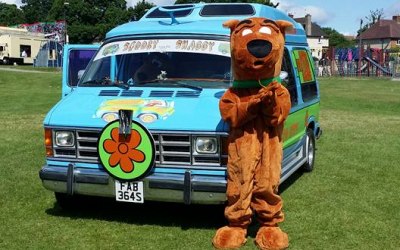 8 seater scooby doo mystery machine 