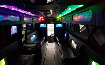 32 seater partybus interior 