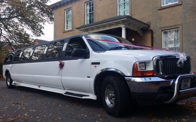  13 seater 4x4 style excursion limousine