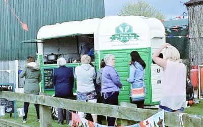 Horsebox Street food catering event