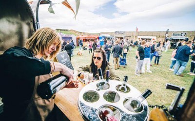 Happy customers at Tynemouth Food Festival 