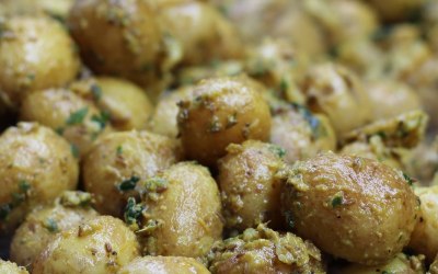 Jeera (cumin) baby potatos, a vegan lovers delight