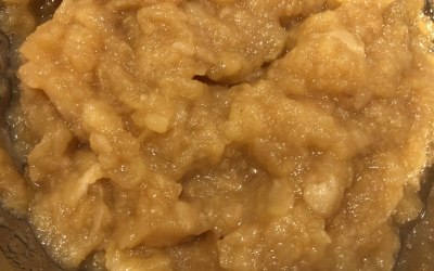 Homemade apple sauce 