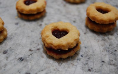 Beetroot and Parmesan Canapes