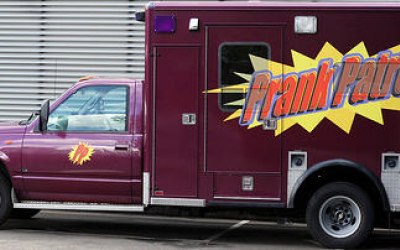 Our authentic Prank Patrol Ambulance