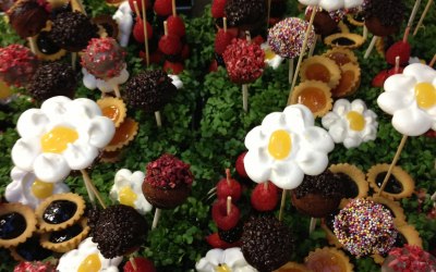 Sweet canapé "garden"