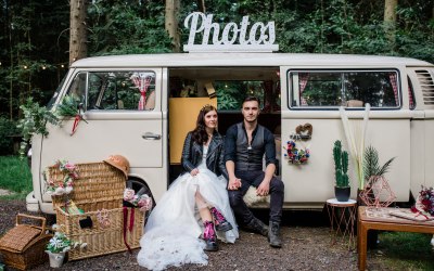 Outdoor VW Camper photobooth