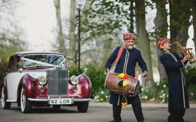 Saxophone and Dhol Drumming