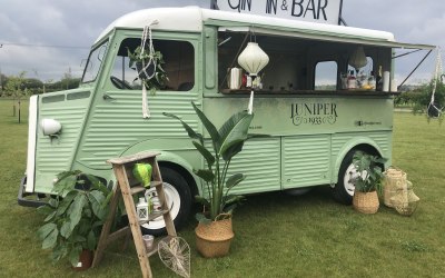 Citroen H GIN TIN mobile bar boho vibes