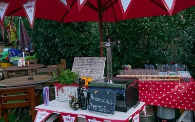 Pimms & prosecco bike 