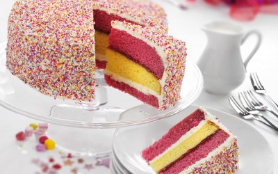 Angel Sparkle Cake