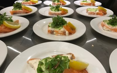 Smoked Salmon Roulade 