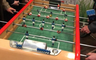 Everyone loves Foosball - especially at your trade-show stall