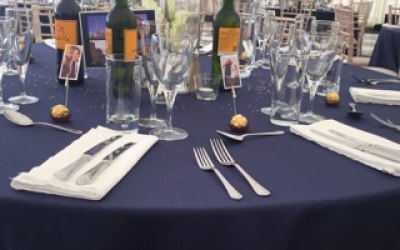 Table, Cocktail and bar glasses