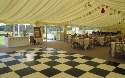 Cheshire wedding marquee