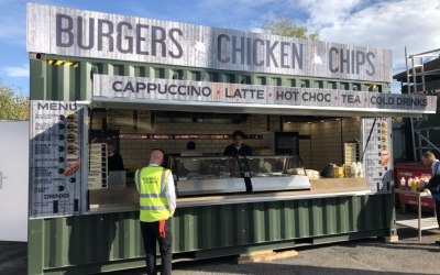 Our on site staff catering 