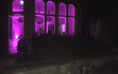 Moodlighting/uplighting hire