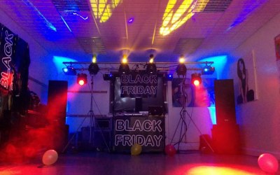 Sound & Lighting hire for a DJ event