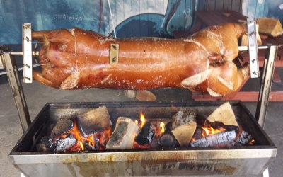 Wood Fired Hog Roast