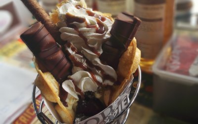 Kinder Bueno Bubble Waffle