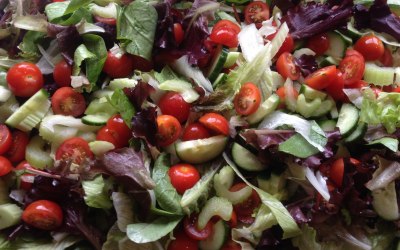 Mixed leaf salad