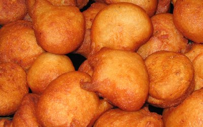 Akara - fried bean balls