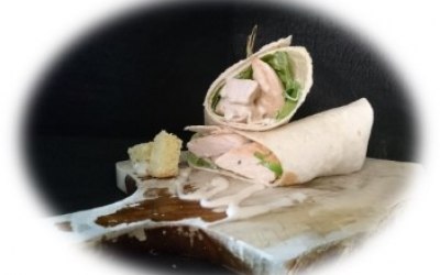 BBQ & Chicken Cesar Wraps!