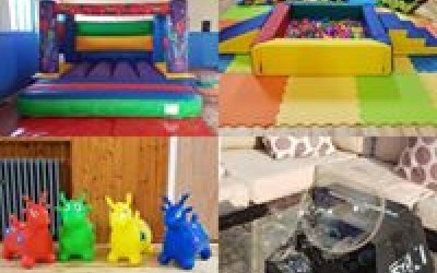 Soft play toys &bubble machine