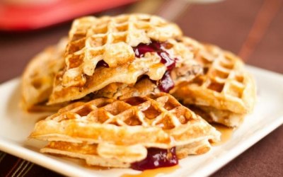 Norwegian "Viking" waffles