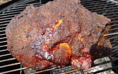 Pulled Pork smoked low 'n' slow