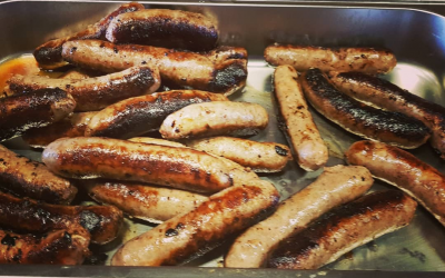 Massive, delicious sausages!