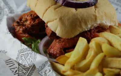 Chicken Tikka Burger