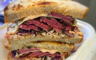 smoked beef pastrami reuben