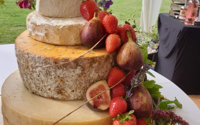 Cheese Wedding Cake