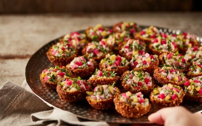 Falafel canapés