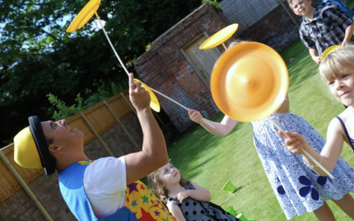 Circus Party in the Garden.