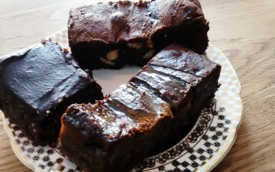 Homemade brownies