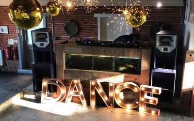 Large Sound System & Fairy Lights